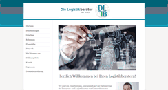 Desktop Screenshot of dielogistikberater.de